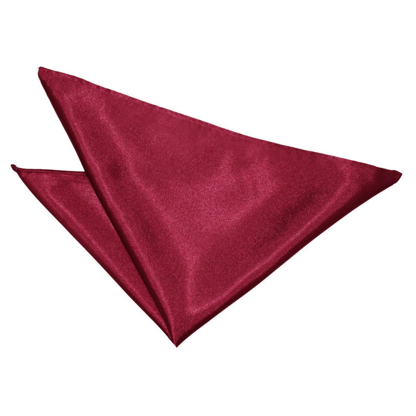 Satin Handkerchief - Burgundy