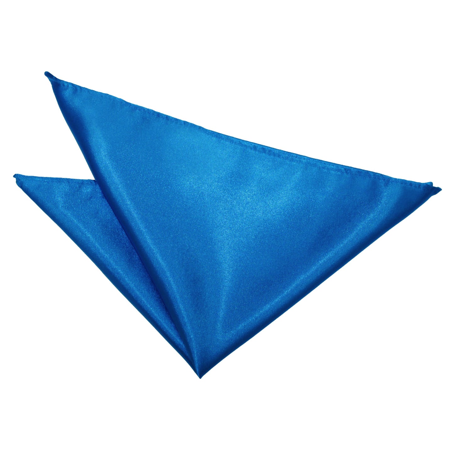 Satin Handkerchief - Electric Blue