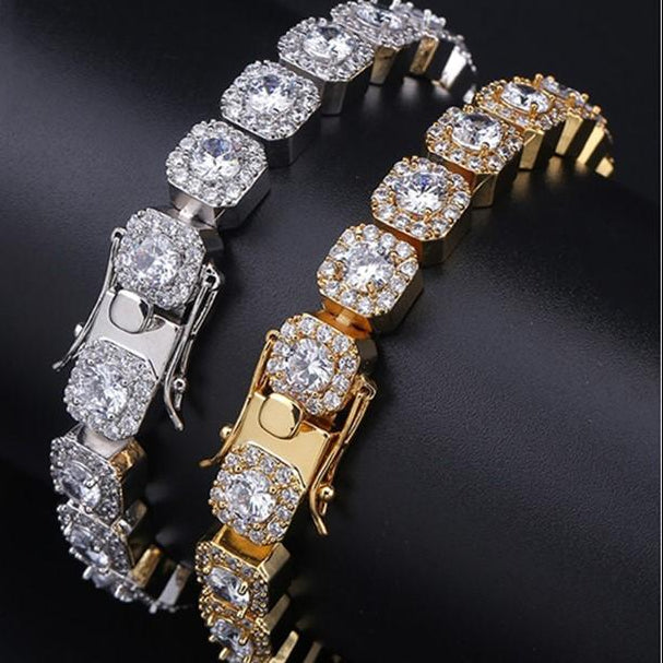 Diamond Tennis Bracelet for Love Luxury Designer Hip Hop Jewelry Mens