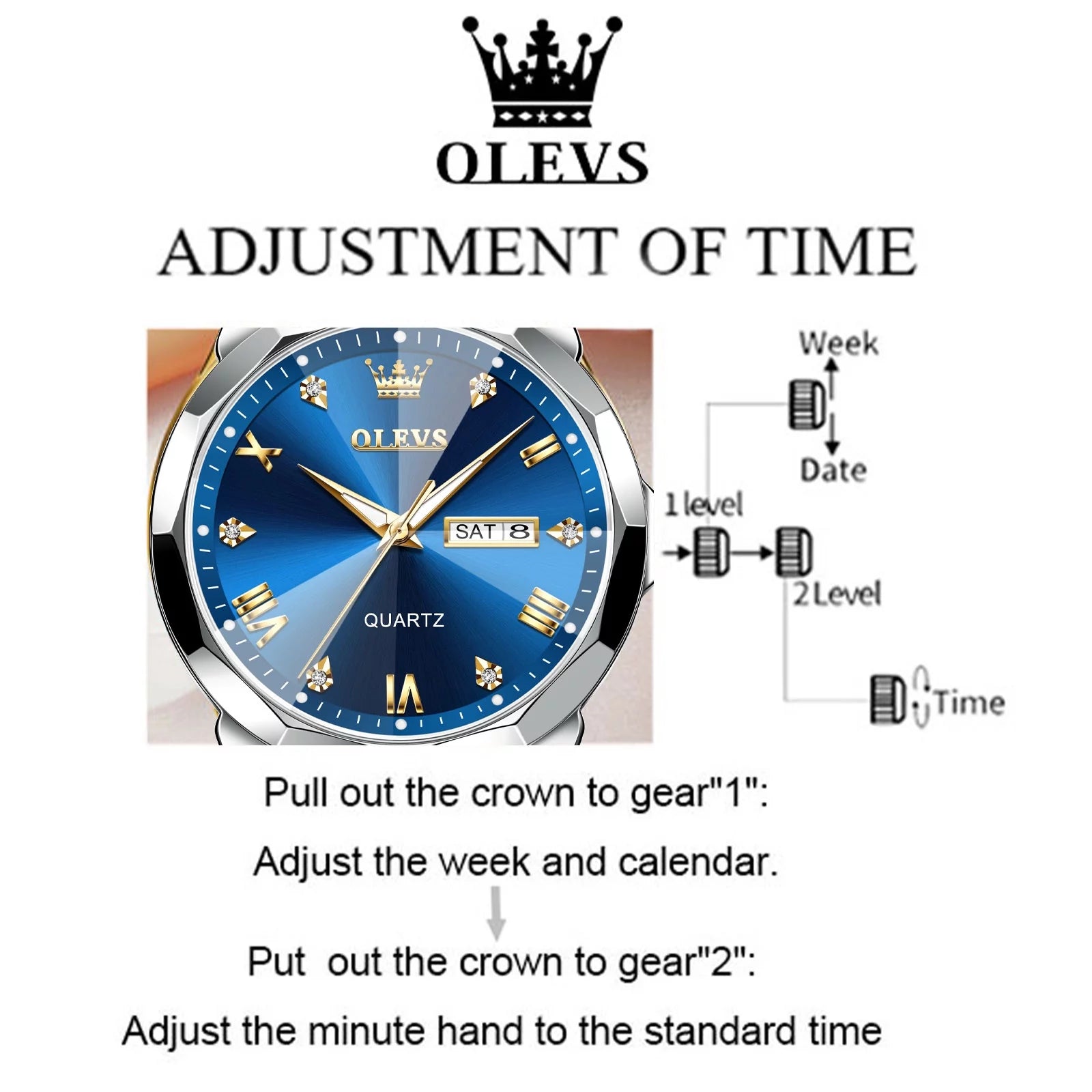 Watches for Men Business Dress Analog Quartz Two Tone Gold Plated Stainless Steel Classic Waterproof Luminous Date Casual Mens Wrist Watches Reloj Para Hombre