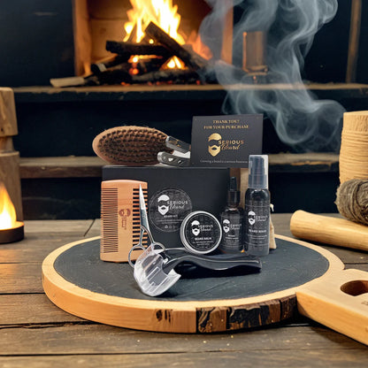 9 PIECE BEARD GROOMING KIT for MEN