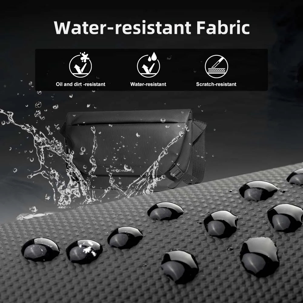 Water Repellent Messenger Bag Men Bags Casual Shoulder Crossbody Bags Fit 11 Inch Ipad Fashion Outdoor Cycling Side Bag Male