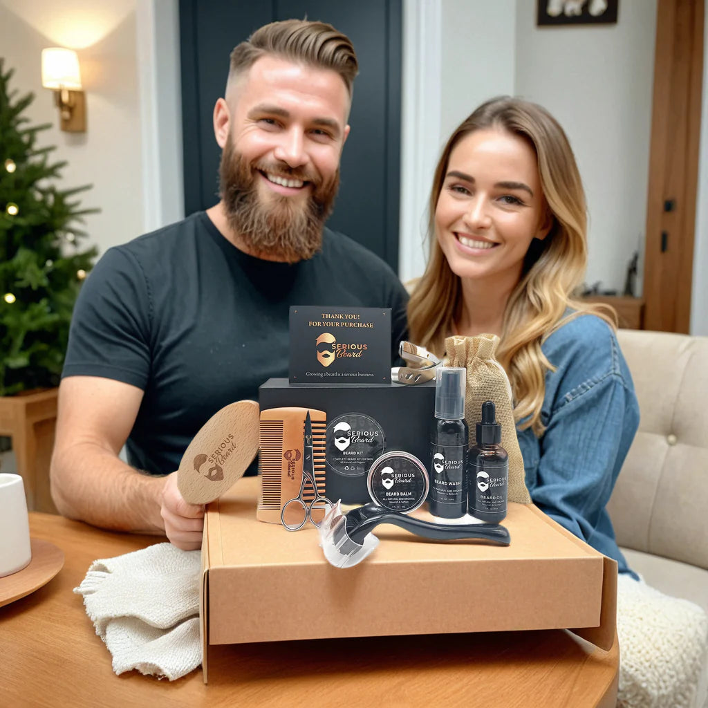 9 PIECE BEARD GROOMING KIT for MEN