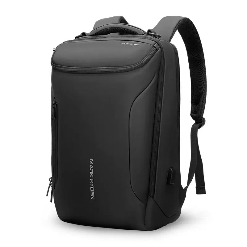 Business Backpack for Men Waterproof and Travel Laptop Backpack with USB Charging, Fits 17 Inch Laptop and Tech Gear