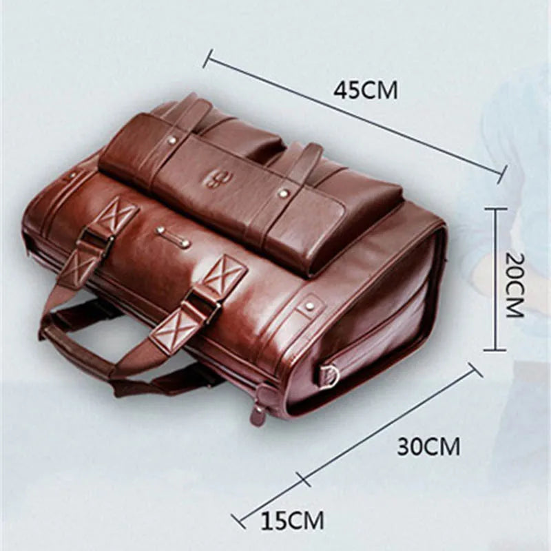 Brand High Capacity Men Briefcase Business Messenger Handbags Men Bags Laptop Handbag Bag Men'S Travel Bags Highquality
