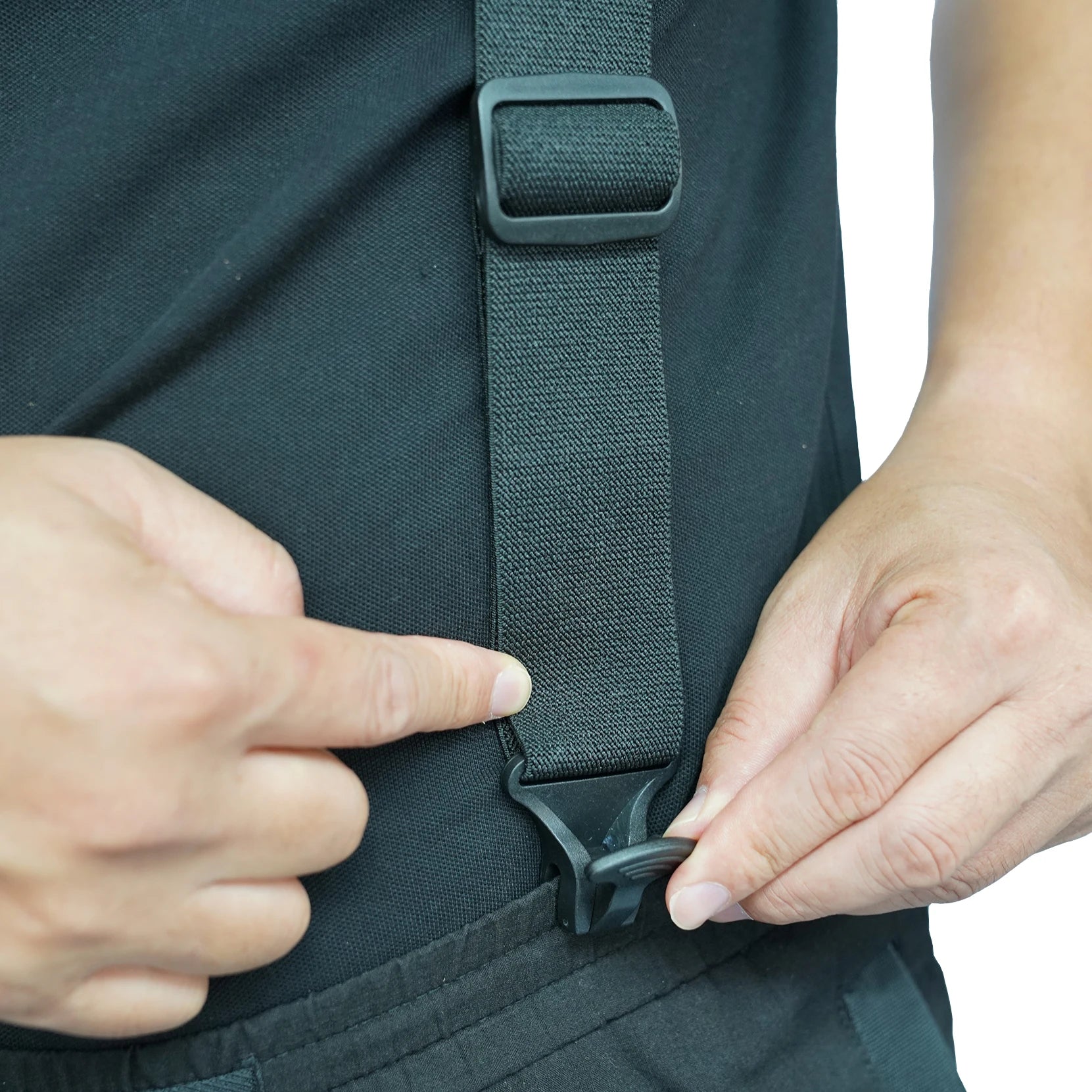 Melo Tough Y Back Suspenders Airport Friendly Suspenders, No Buzz with Plastic Clip 1.5 Inch Fully Elastic Braces