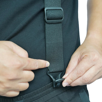 Melo Tough Y Back Suspenders Airport Friendly Suspenders, No Buzz with Plastic Clip 1.5 Inch Fully Elastic Braces
