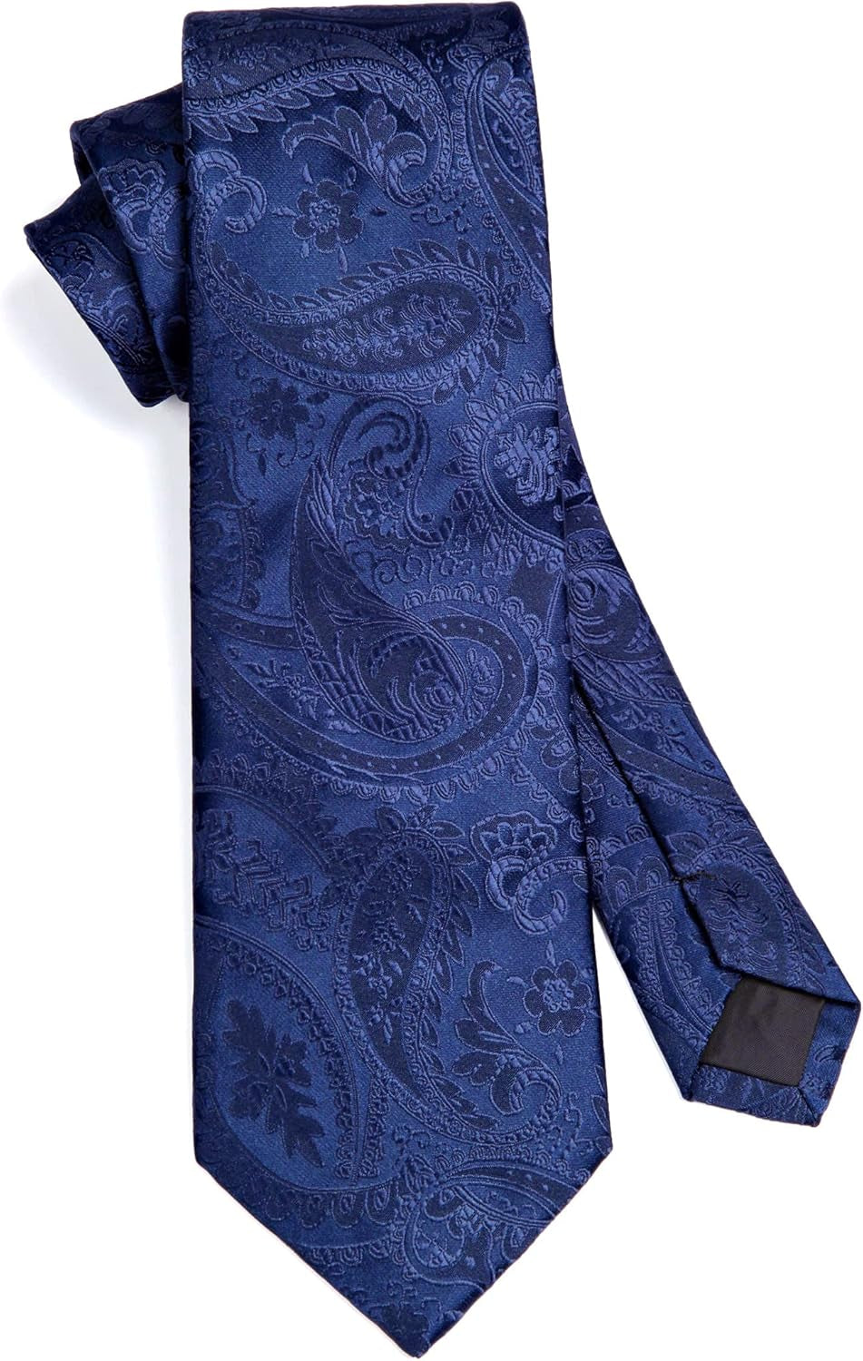 Paisley Ties for Men Solid Tie Handkerchief Floral Men'S Necktie & Pocket Square Set Wedding Classic Mens Ties