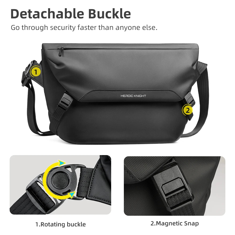 Water Repellent Messenger Bag Men Bags Casual Shoulder Crossbody Bags Fit 11 Inch Ipad Fashion Outdoor Cycling Side Bag Male