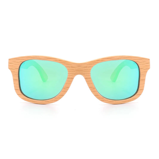 Vintage Wood Bamboo Sunglasses Mens Women Polarized Glasses Handmade with Case UV400 Retro Shades 2020 New Design Eyewear
